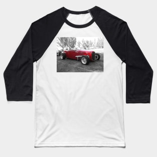 Hot Rod Deuce Coupe History Baseball T-Shirt